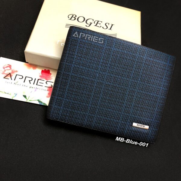 Bogesi Navy Blue Color Wallet | MB-001