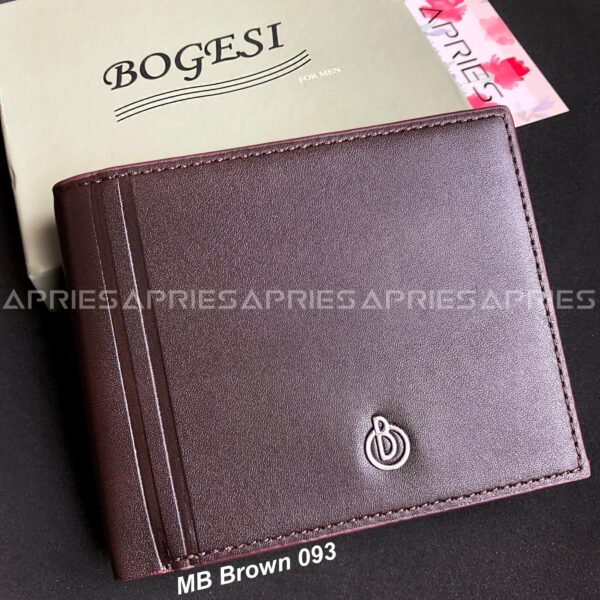 Bogesi Dark Chocolate Color Wallet | MB-093