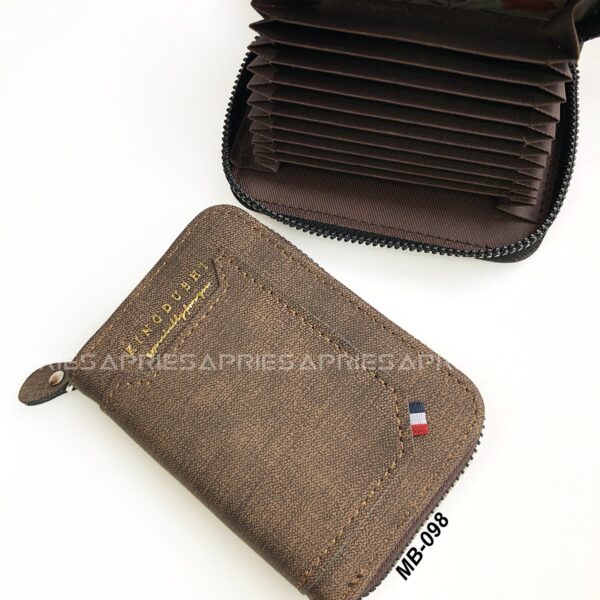 Kingdushi Card Holder Zipper Wallet | MB-098