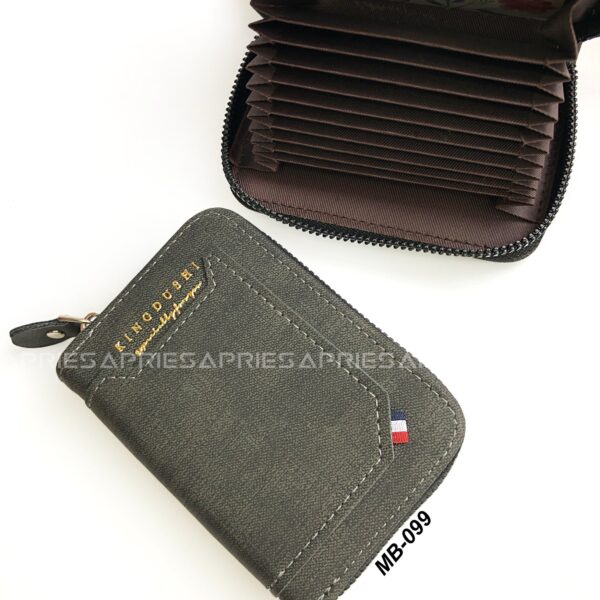 Kingdushi Card Holder Zipper Wallet | MB-099