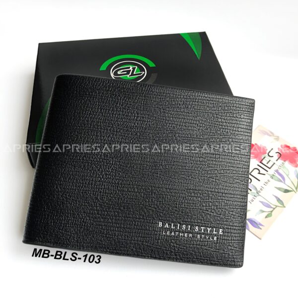 Balisi Style Black Color Wallet | MB-103