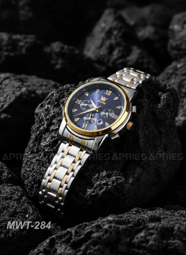 Olevs Chain Watch For Men