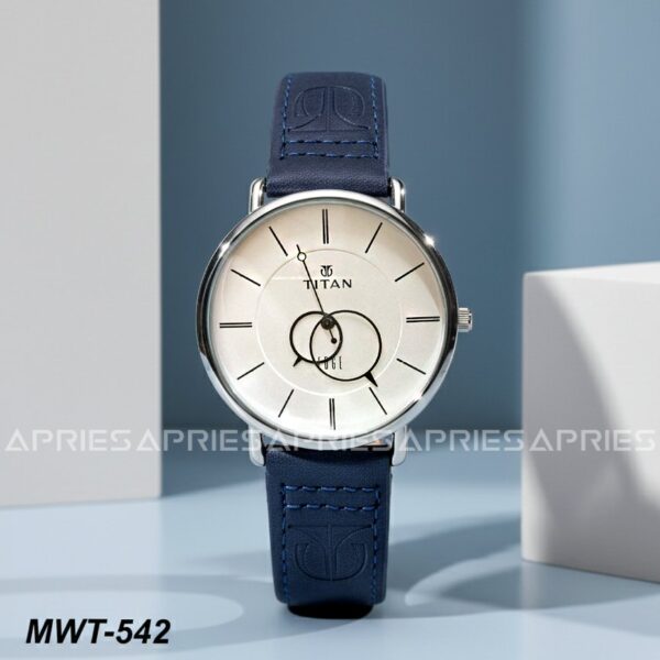 Titan Leather Belt Watch For Men | MWT-542