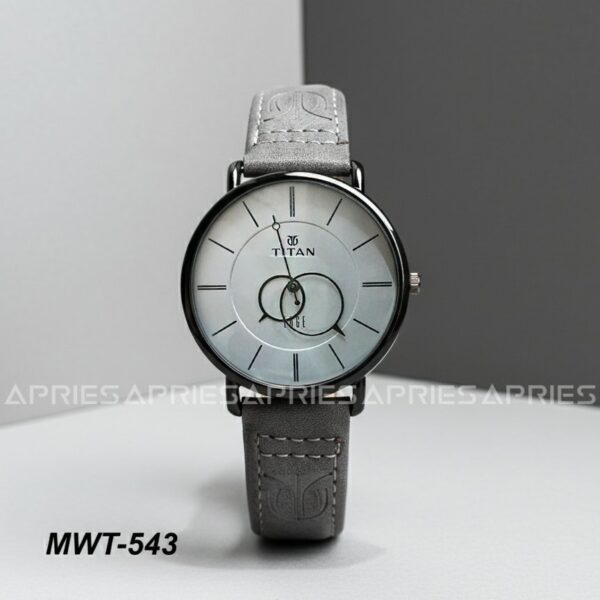 Titan Leather Belt Watch For Men | MWT-543