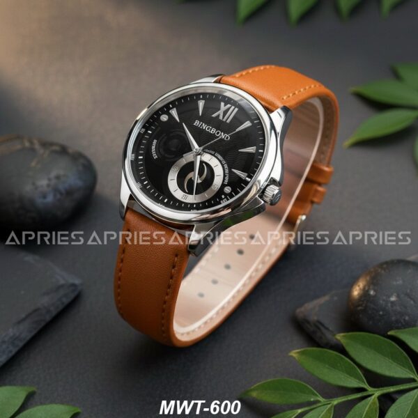 BINGBOND Leather Belt Watch For Men | MWT-600