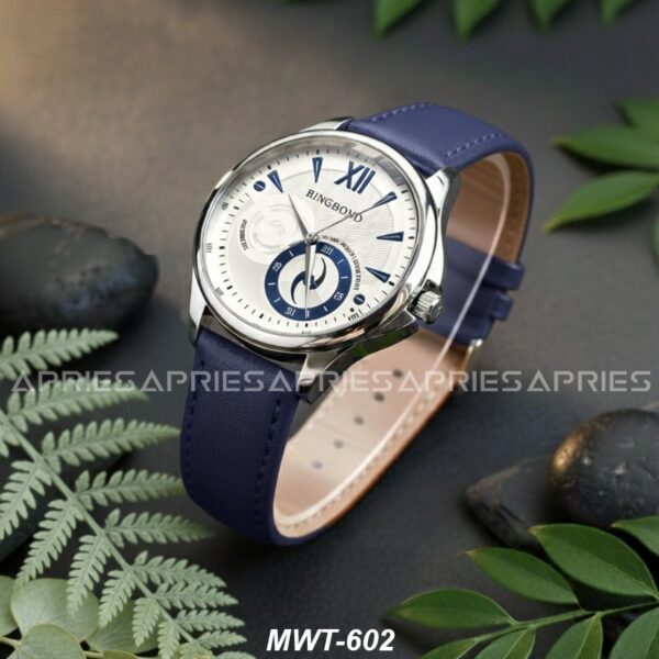 BINGBOND Leather Belt Watch For Men | MWT-602